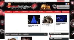 Desktop Screenshot of capodannopalermo.com