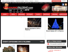 Tablet Screenshot of capodannopalermo.com